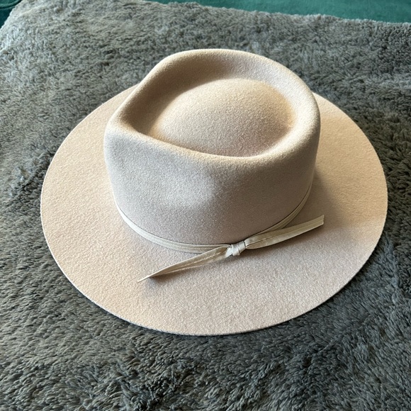 Lack of Color Zulu Fedora Hat Beige - Picture 3 of 5